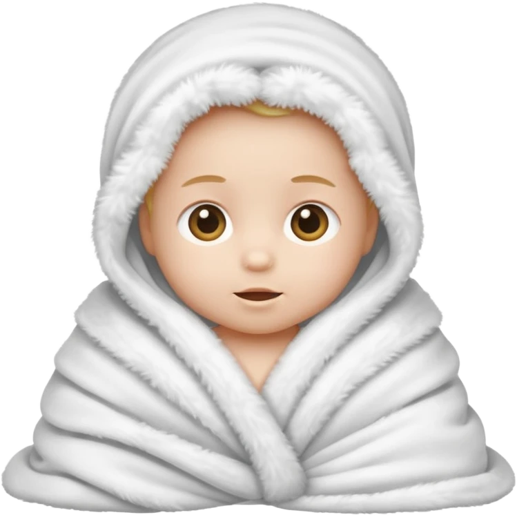 baby in a blanket emoji