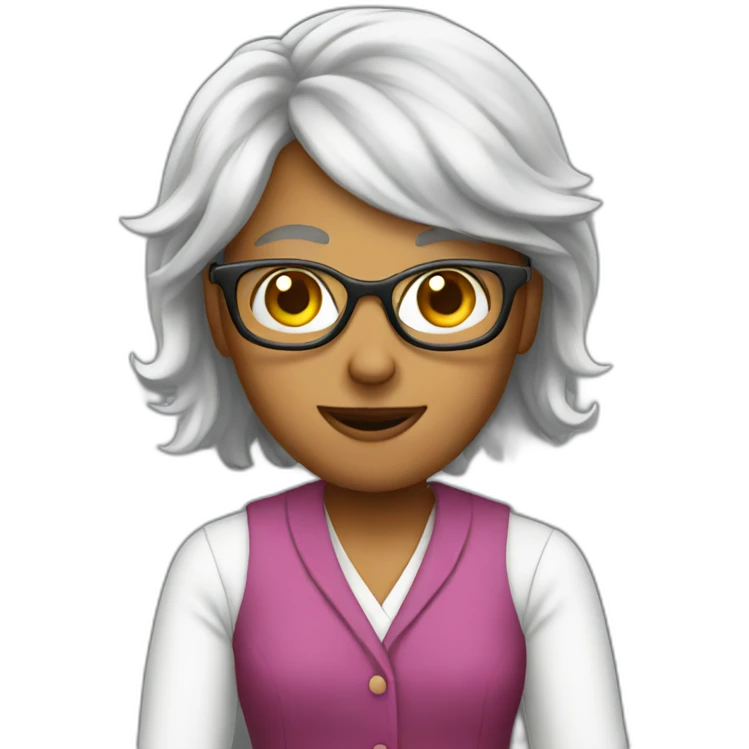  crazy librarian  emoji