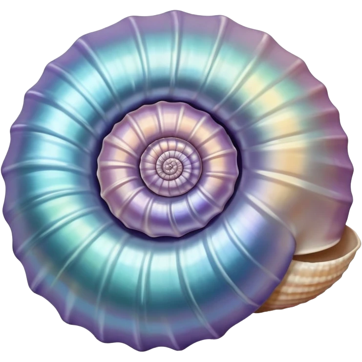 A beatyful shell emoji