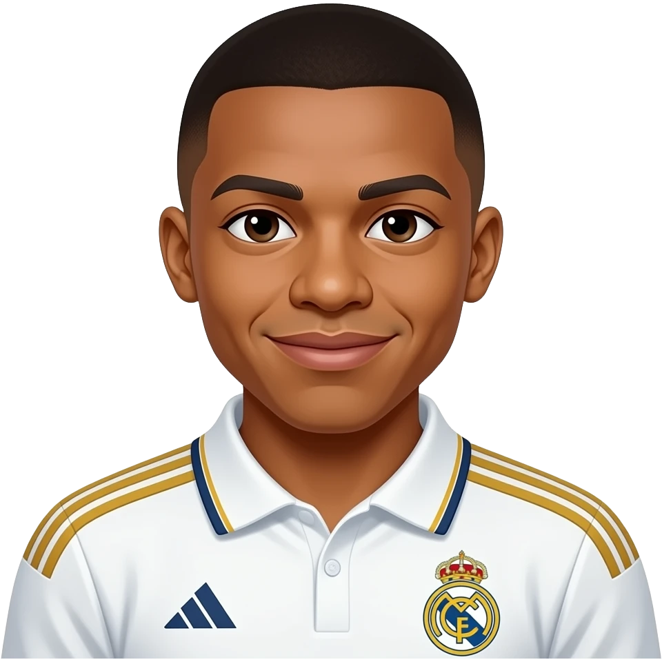 Kylian Mbappé Real Madrid emoji