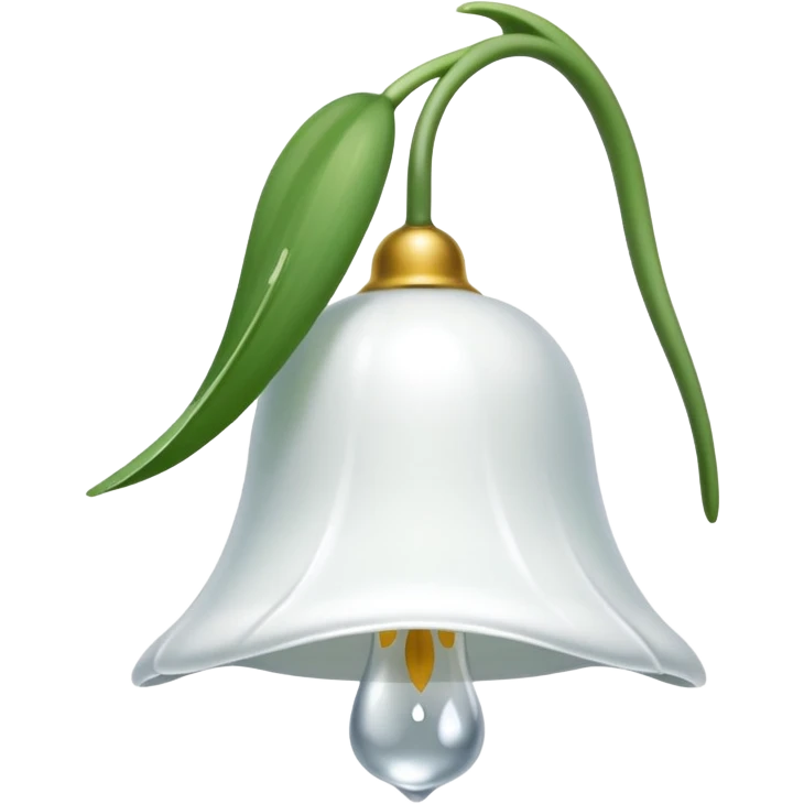 Snowdrop emoji