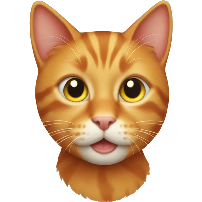 Ginger cat emoji