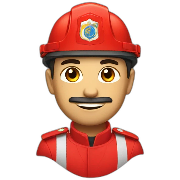 Un pompier français  emoji