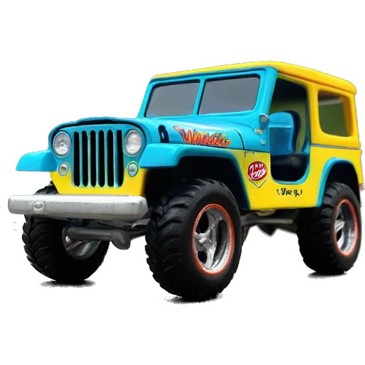 Hot wheels Premium SpongeBob 1953 Willy’s jeep  emoji