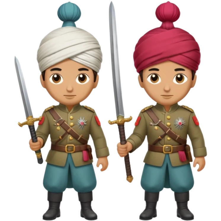 Ottoman soldiers  emoji
