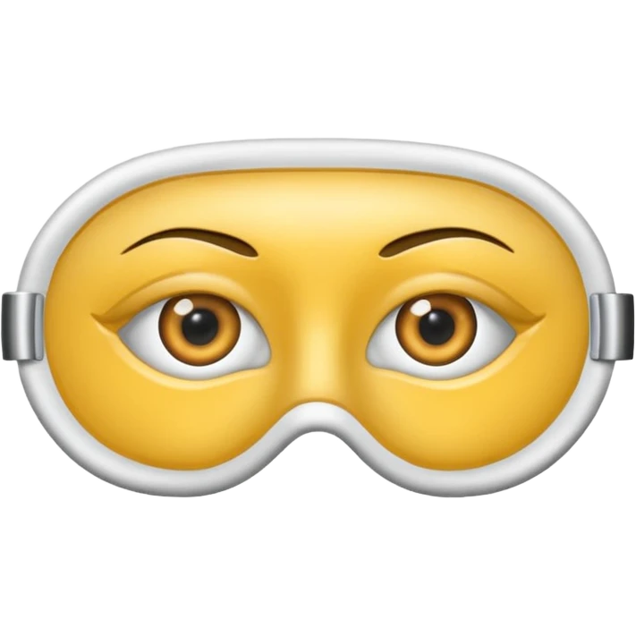 Clinique eye mask emoji