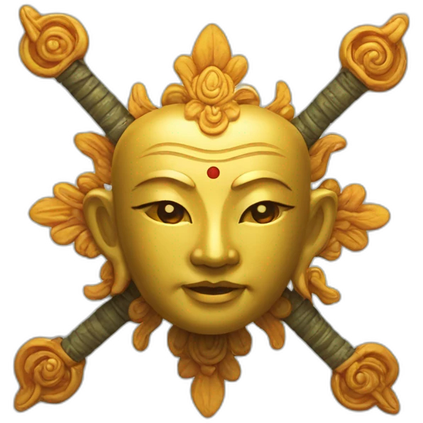 Buddhist vajra emoji