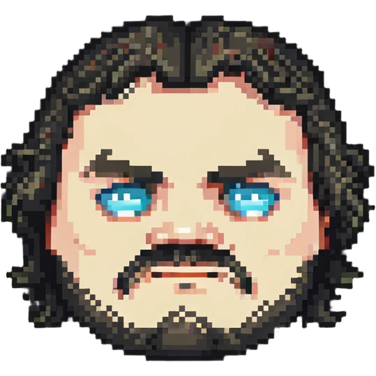 Jack Black's head emoji