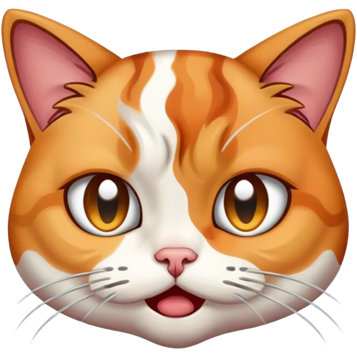 Cat cry emoji