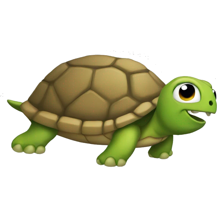 Turtle with blonde hair  emoji