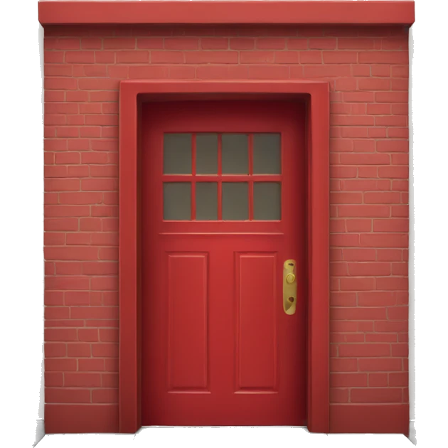 Red Door emoji