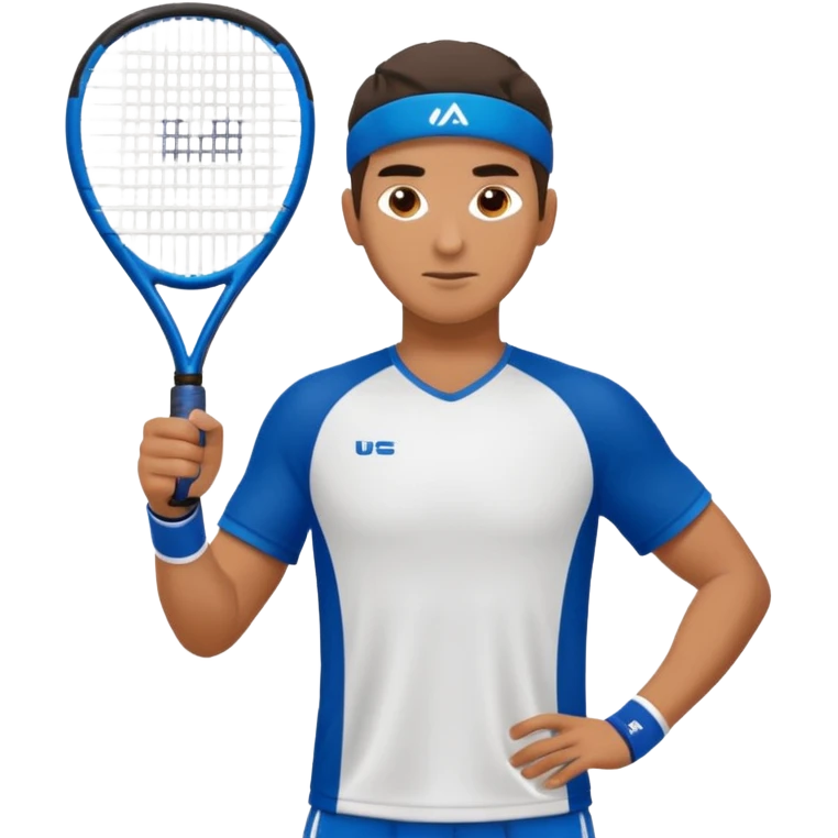 padel player latino emoji