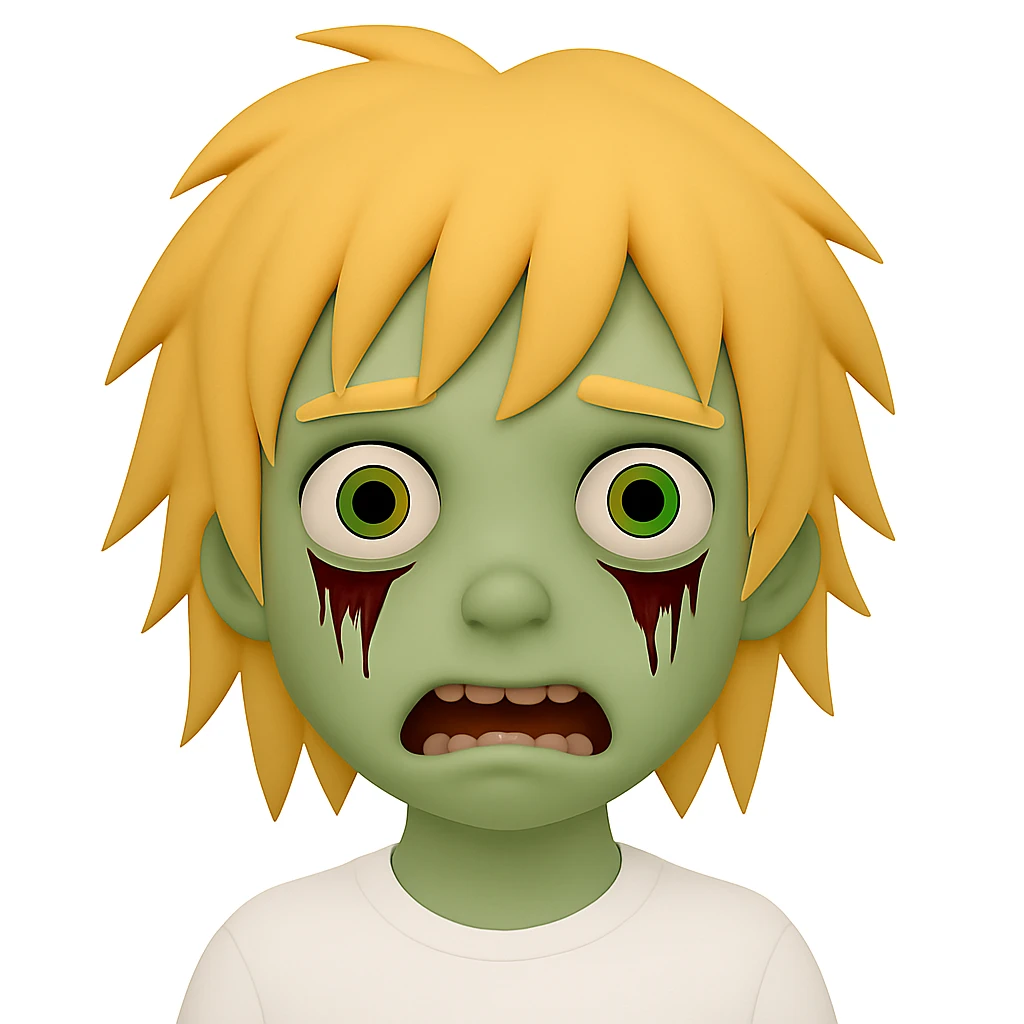 Dye the hair blond. emoji