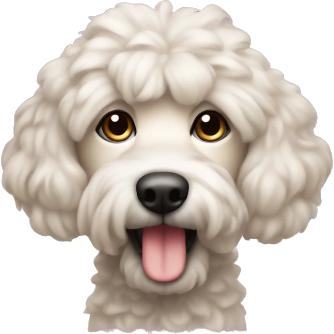 Caniche dof emoji