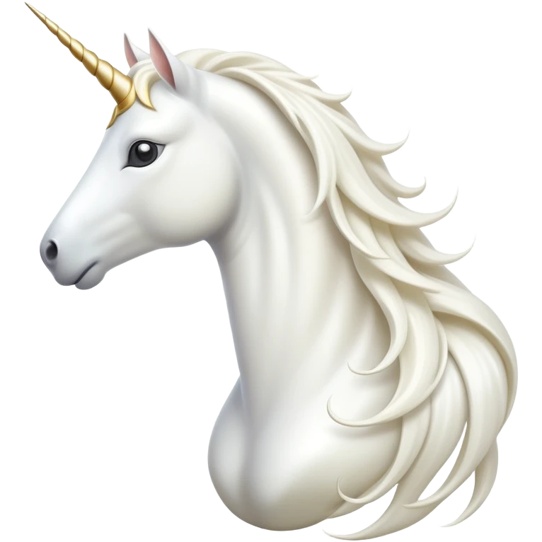 cinematic-beautiful-white-unicorn-emoji,-poised-and-regal,-with-a-slender,-ethereal-form-draped-in-a-pristine-white-color,-a-flowing-mane-and-tail,-and-a-white,-spiraled-horn-that-radiates-pure-light,-simplified-yet-sharp-and-majestic emoji