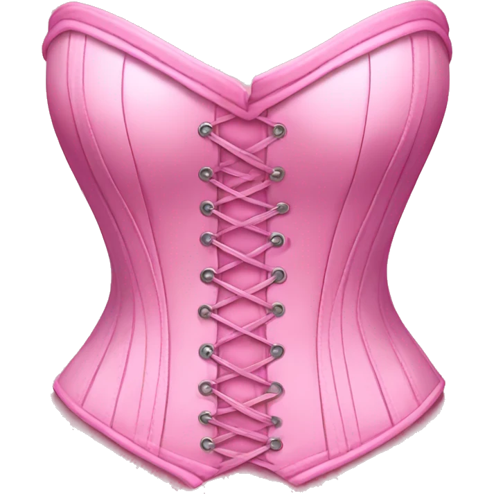 Pink corset  emoji