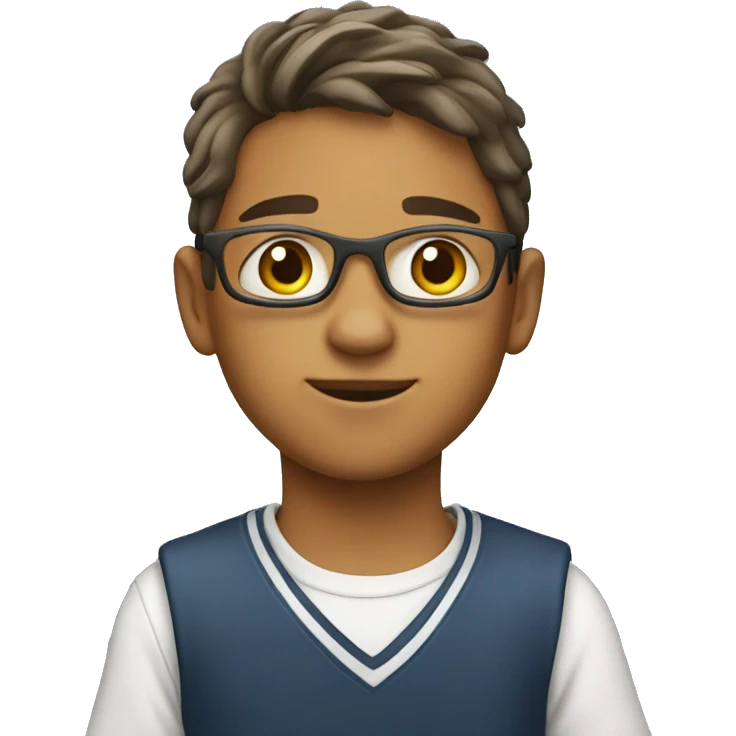 student in primary school named Sam emoji
