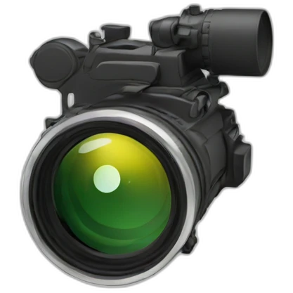M4 with lense emoji