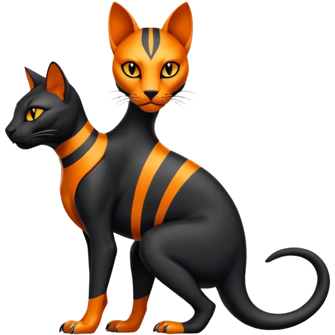 Salandit-Bastet-Fakémon-hybrid-creature (full body)  emoji