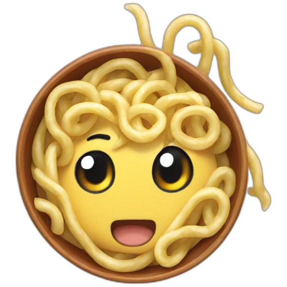 Pokémon noodles  emoji