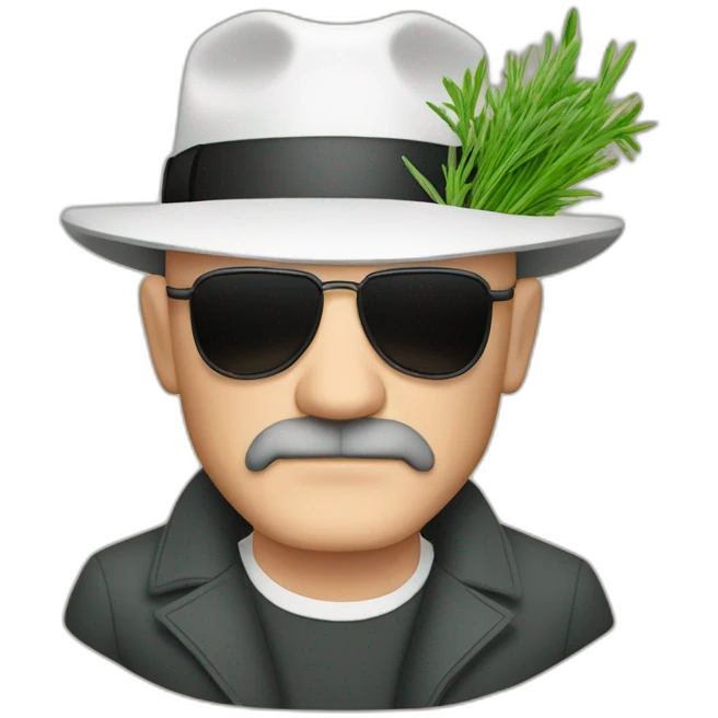 Heisenberg aux fines herbes emoji
