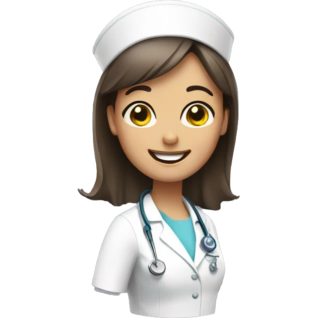 happy nurse emoji