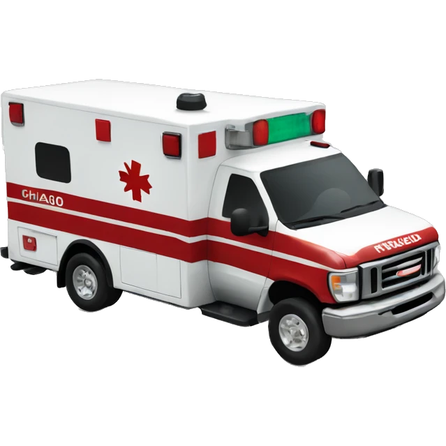 chicago ambulance emoji
