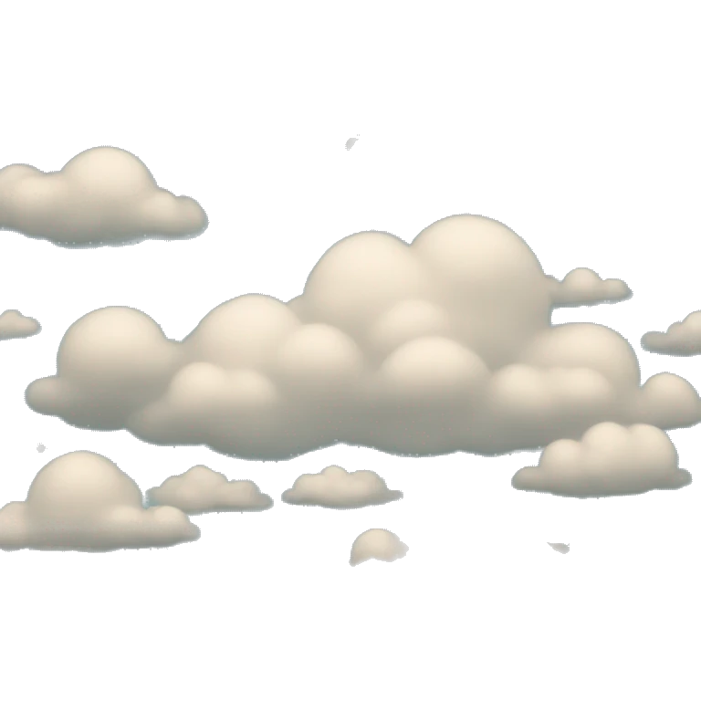 Sky with clouds emoji