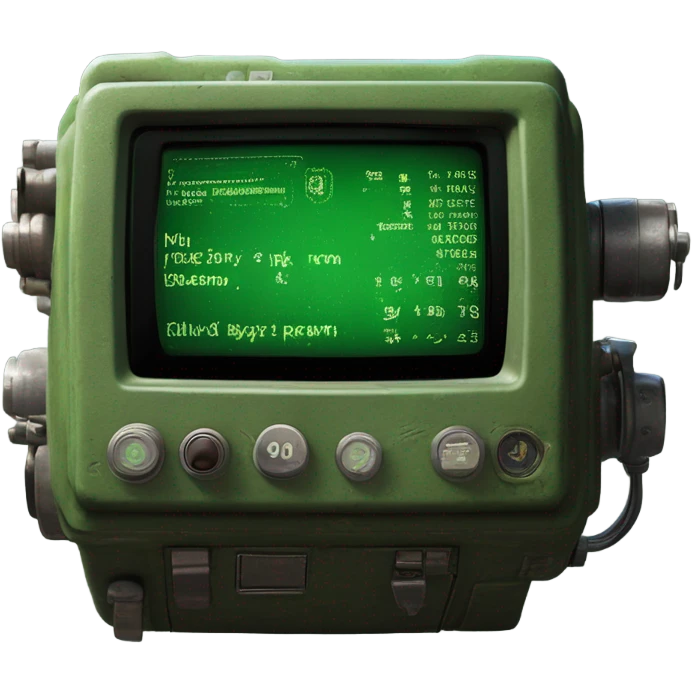 Fallout pipBoy emoji