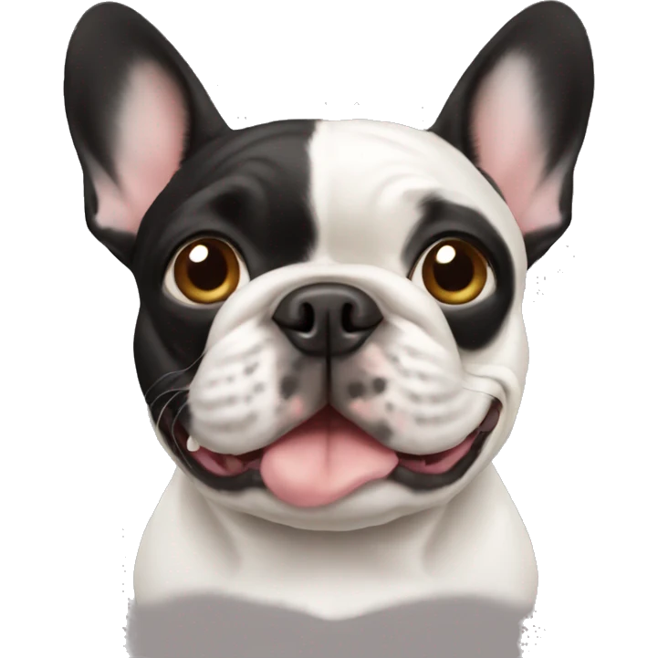 French bulldog  emoji