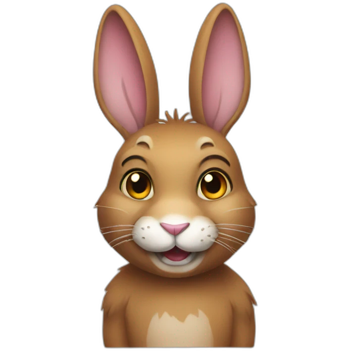 Halloween rabbit emoji