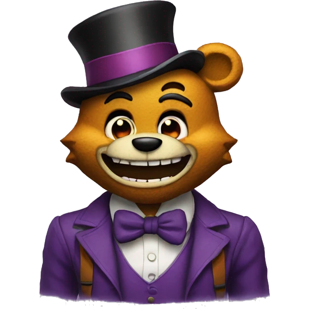 freddy fazbear and the joker emoji