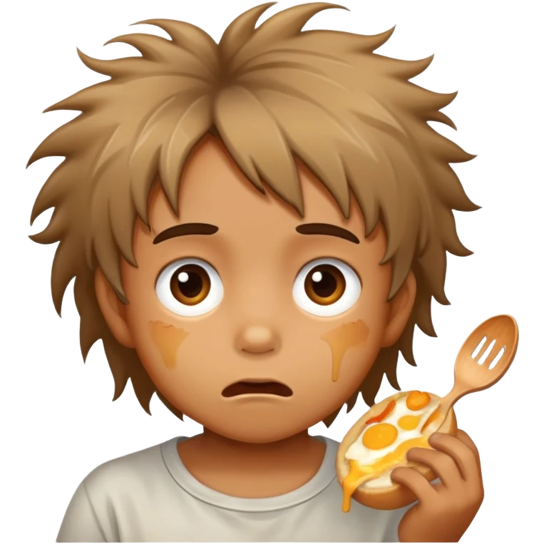 hungry child  emoji