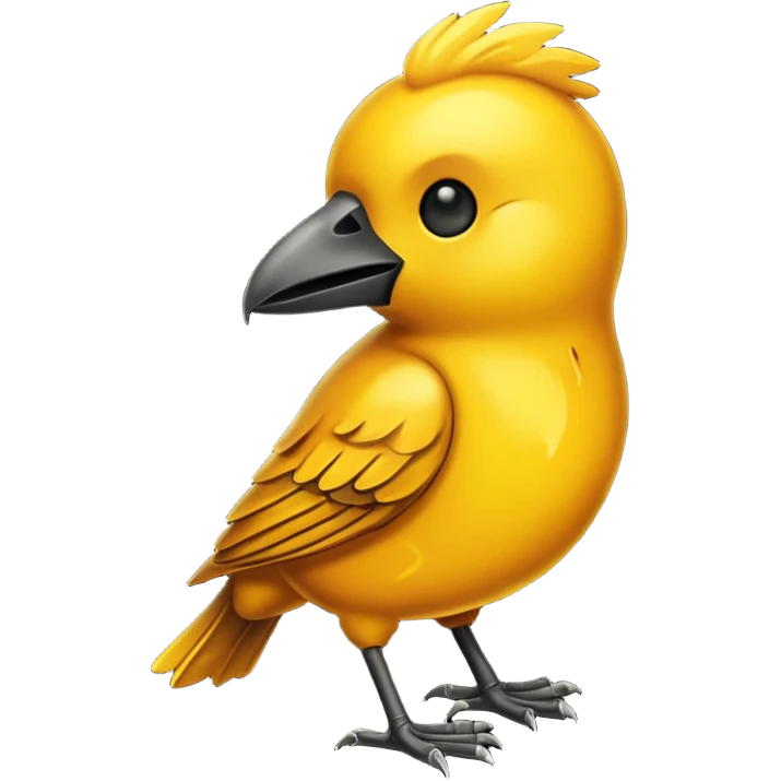 bird thats been electricuted but do not show electrication shocks. Yellow emoji
