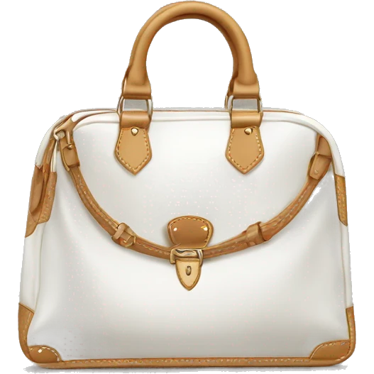 LV bag white  emoji