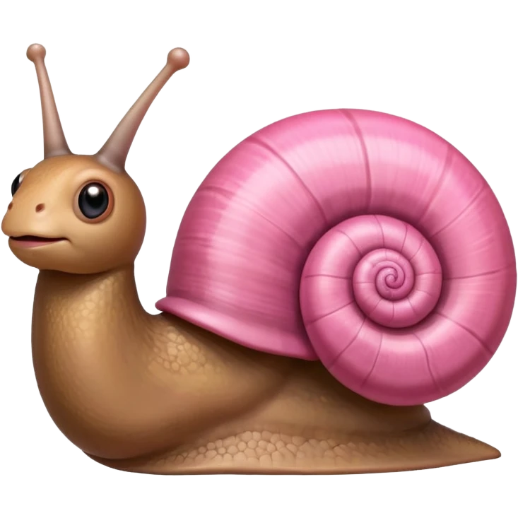 snail with large heart behind it emoji