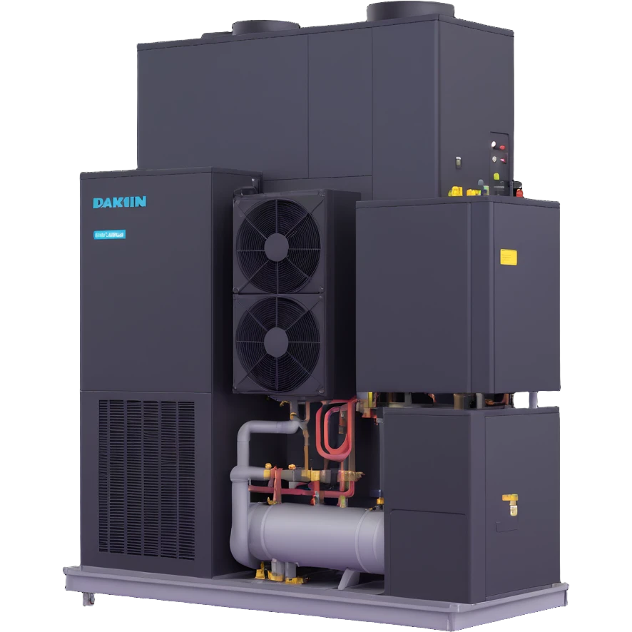 Daikin industrial chiller unit, large commercial cooling equipment emoji