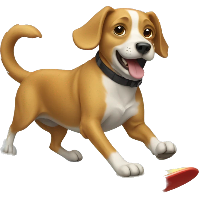 Dog surfing  emoji