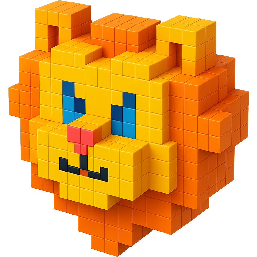 Lion Square  emoji