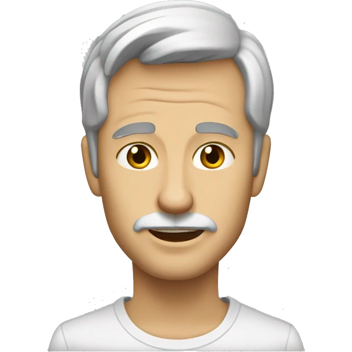 Белый померанский шпиц с бантиком emoji