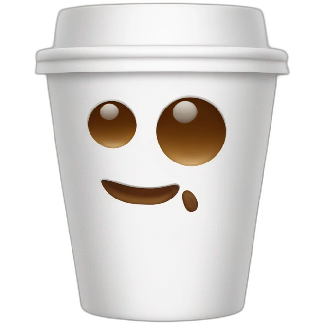White cofee cup emoji