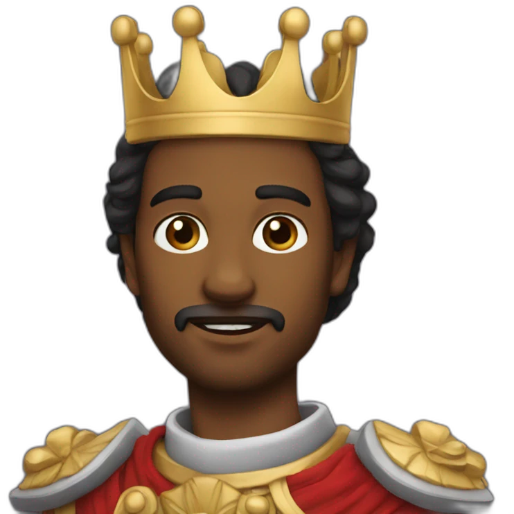 Le roi emoji