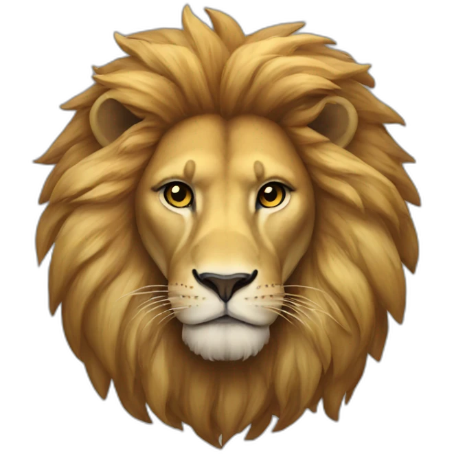 Halogram Lion emoji