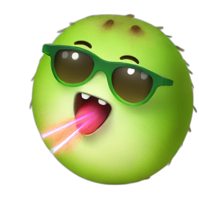 laser kiwi emoji