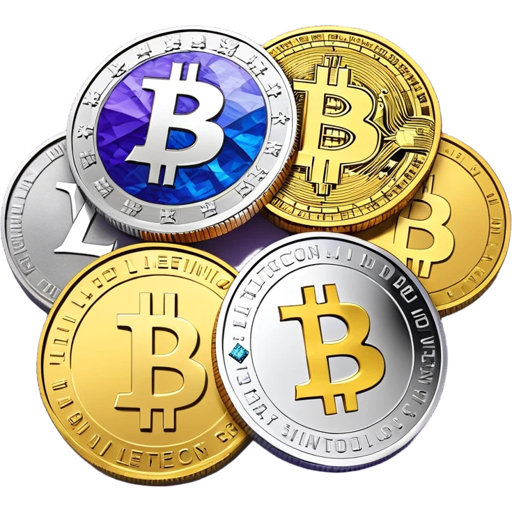 Create 50 emojis of 256kb size for cryptocurrency server emoji