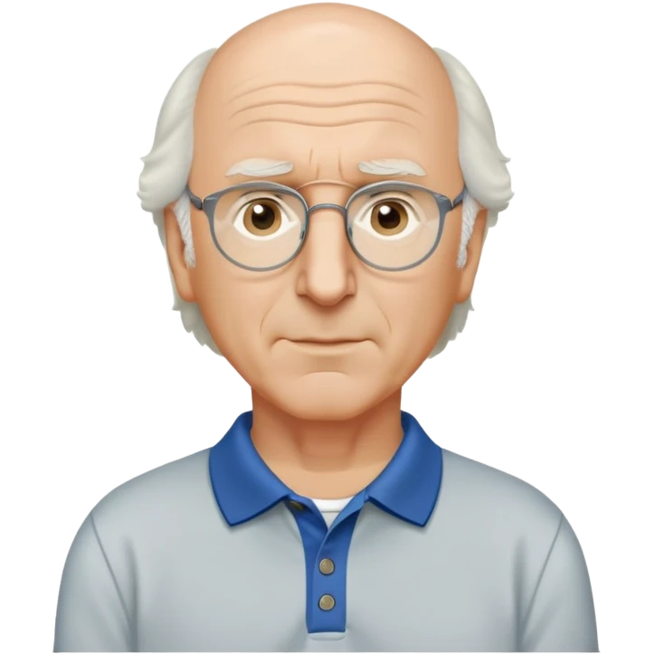 Larry David in curb your enthusiasm  emoji