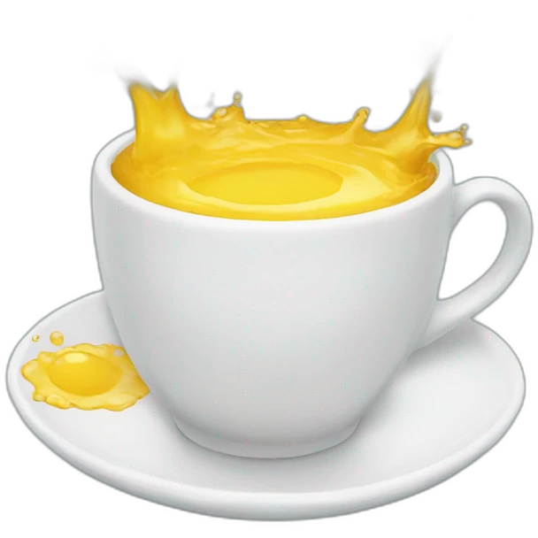 Teacup splash emoji