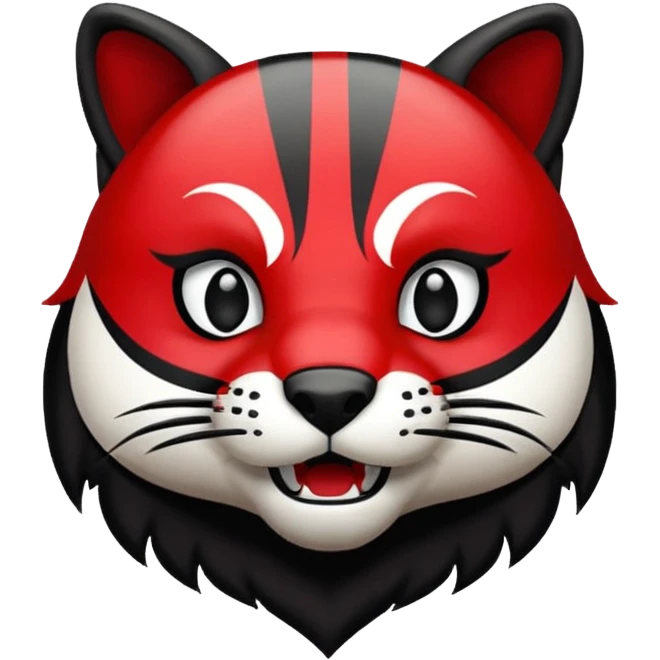 University of Cincinnati Bearcat emoji