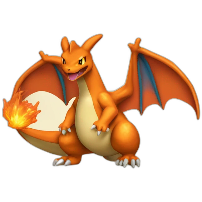 Charizard pokemon emoji