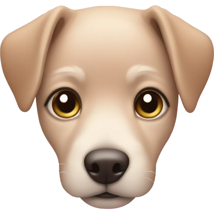 Face with puppy dog eyes with pink hearts surrounding it emoji